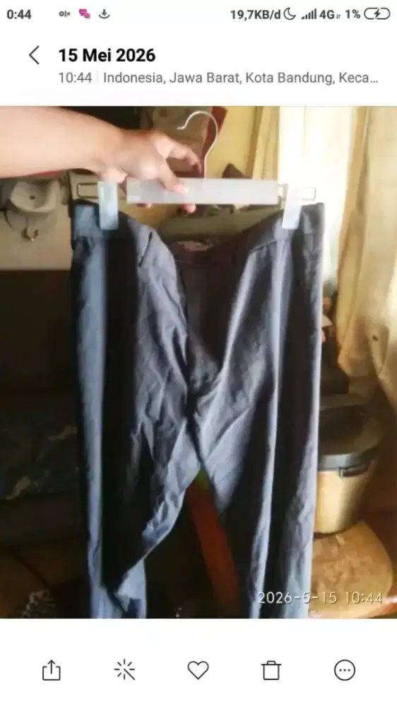 Celana slimfit formal casual