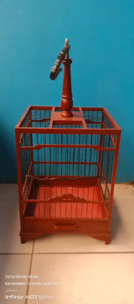 Sangkar burcil replika cunko