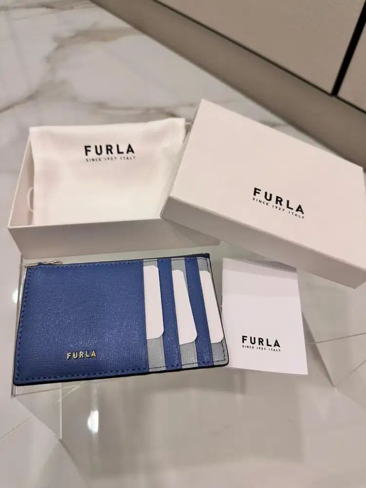 NBU Furla Babylon M Card Case Authentic 100%
