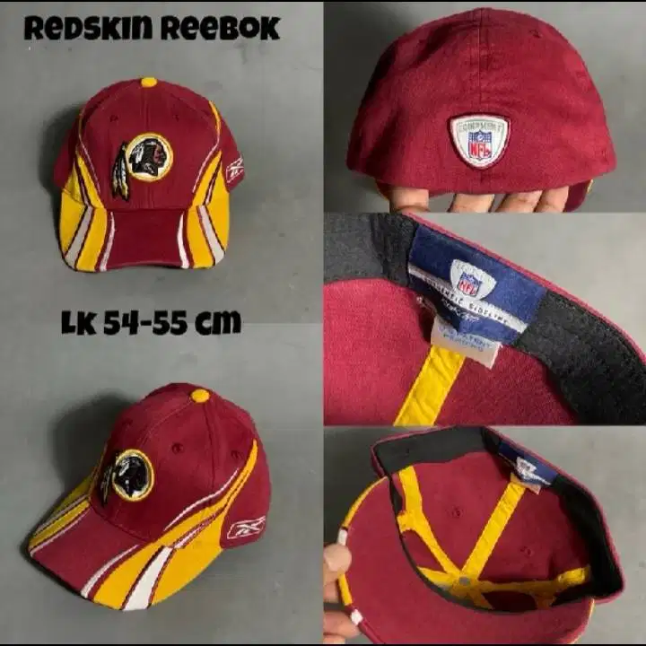 topi redskins rbk tf only