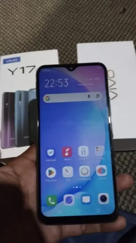 Vivo y17 ram 8/256 fulset