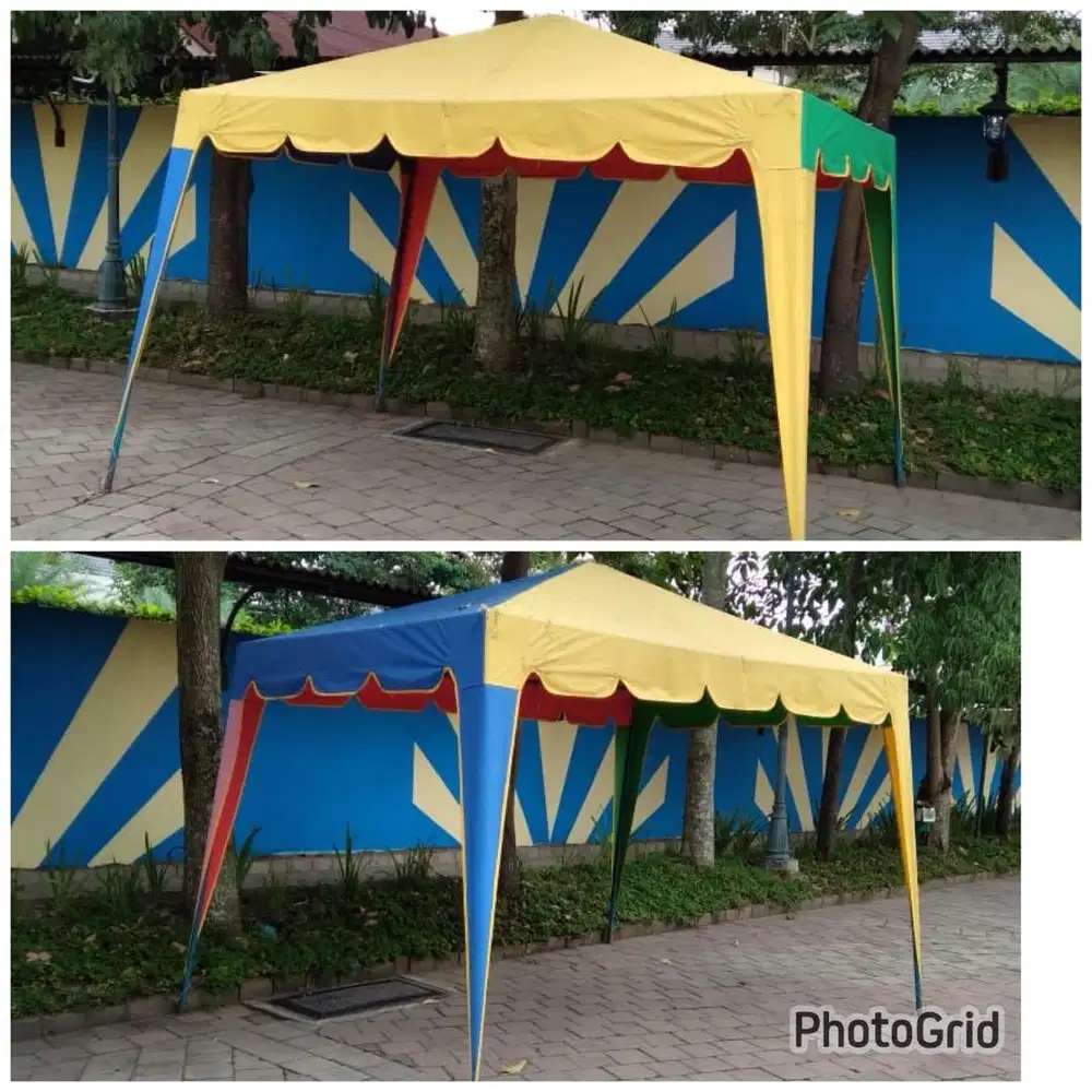 Tenda kafe dan tenda payung (bs antr skitr medan)