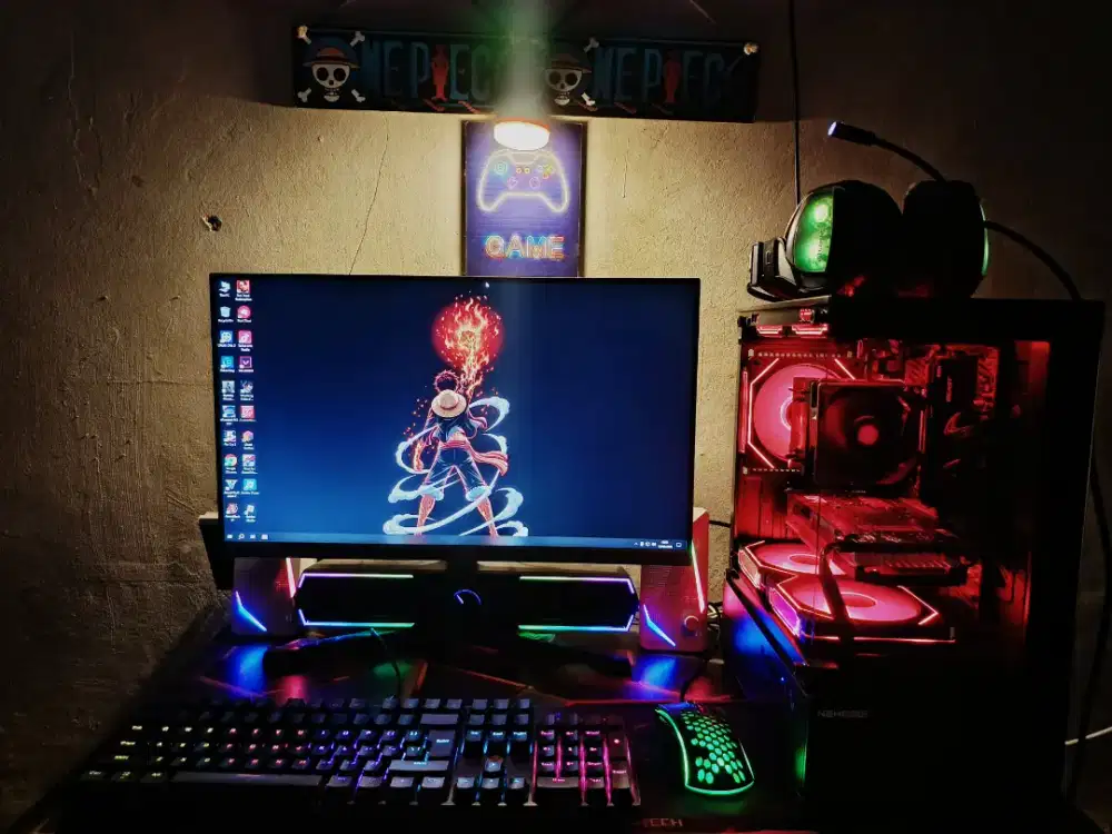 PC Gaming Fullset Siap Pakai