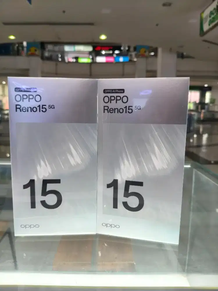 Oppo RENO 15 5g new garansi resmi 12/256gb original