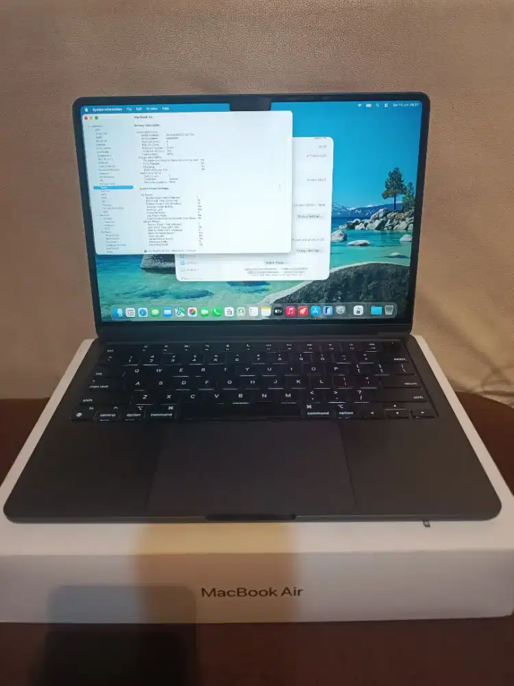 Macbook Air M2 midnight iBox garansi resmi 2027