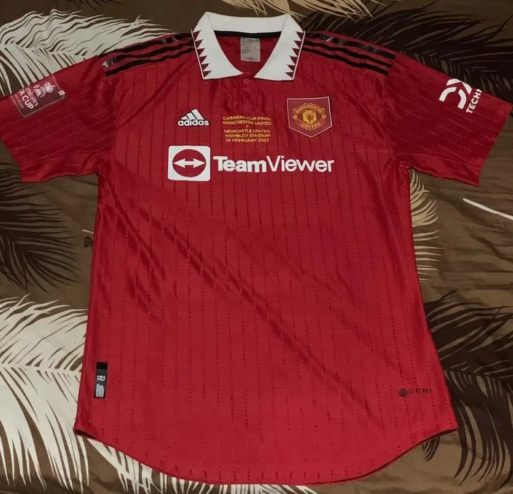 Jersey Manchaster united player issue original final FA 2023