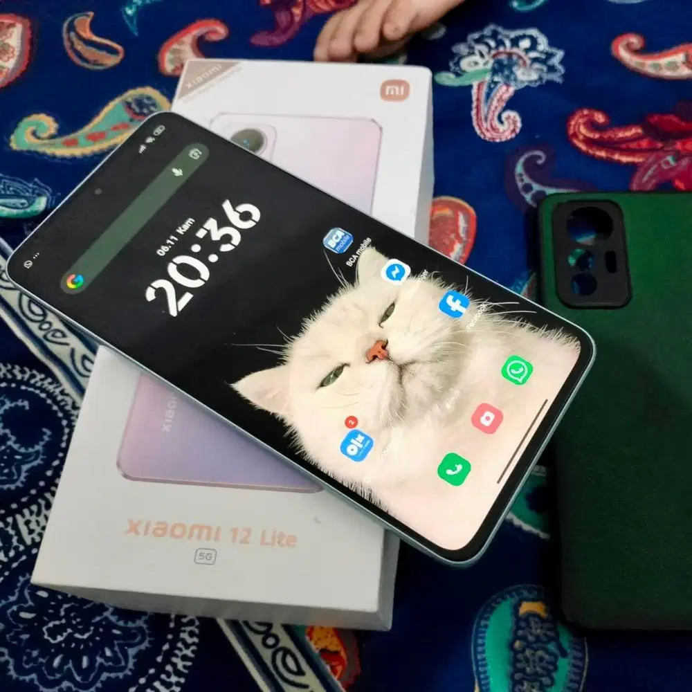Xiaomi 12 lite ram 8 / 256 resmi fullset original