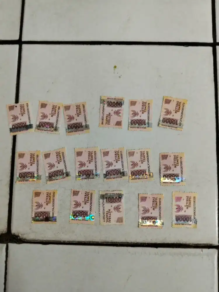 Materai 10ribu baru