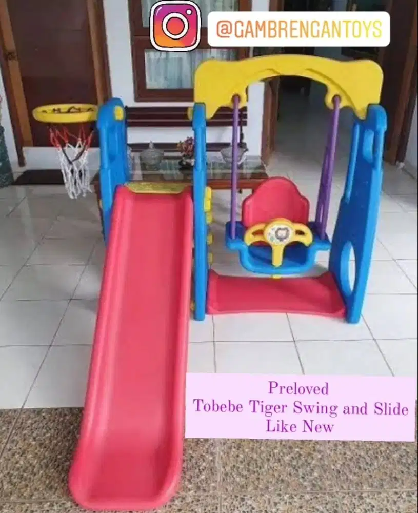ayunan perosotan preloved second bekas ori toys kingdom