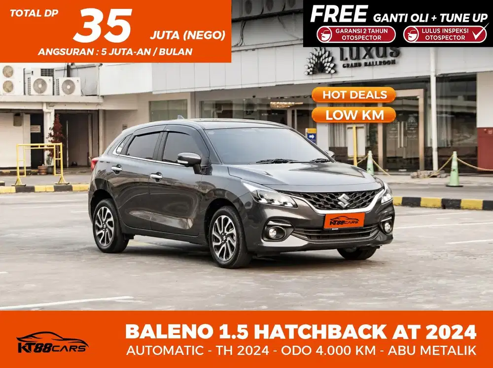 KM LOW!! Suzkui Baleno Hatchback 2024