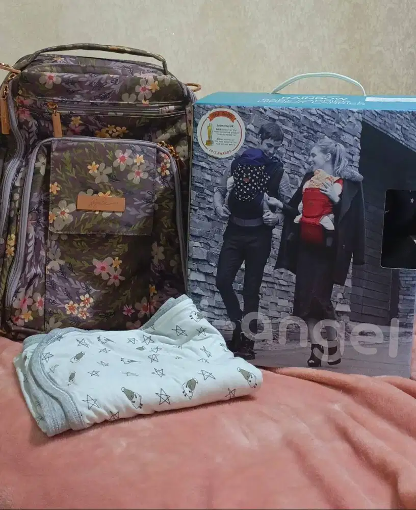 Carrier I-Angel Rainbow Gendongan, Tas Jujube BRB Sakura Dusk LIKE NEW