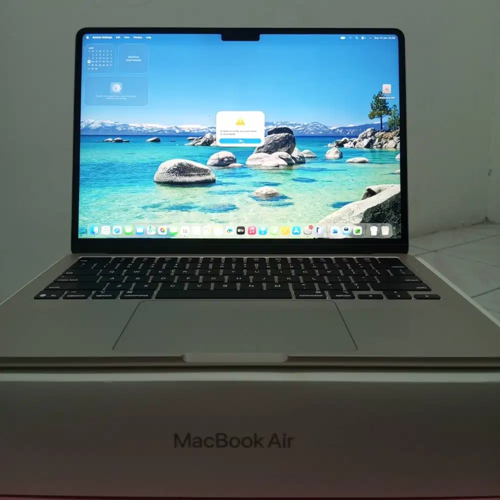 Macbook Air M4 Memory 24GB Storage 512GB