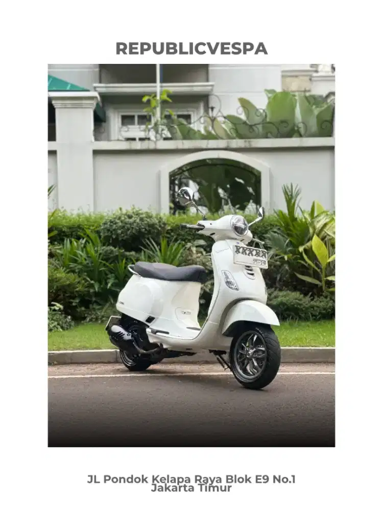 DIJUAL CEPAT VESPA LX 125 IGET FACELIFT THN 2024 PERFECT CONDITION