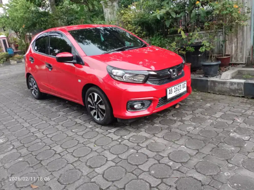 Honda Brio e matic 2019, Upgrade RS, Terawat orisinil, km64rb, Pemilik