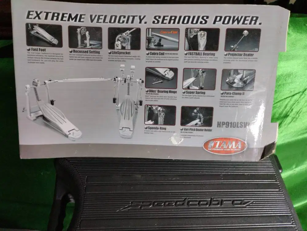 Jual TAMA Speed Cobra HP910LSW Double pedal