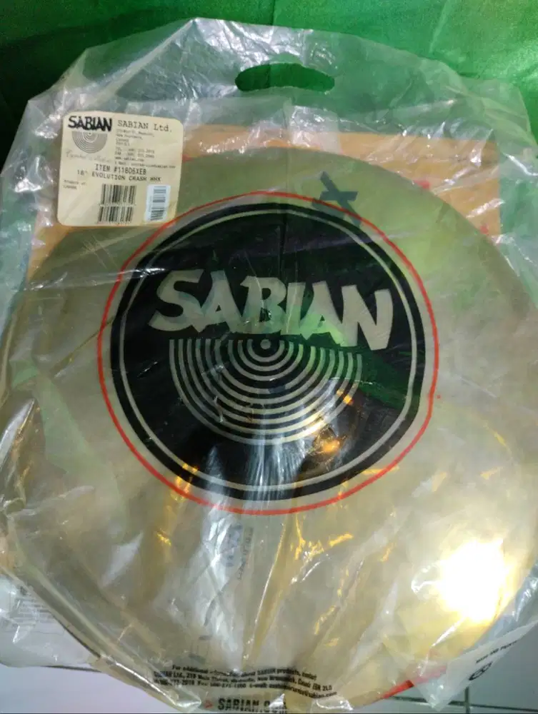 jual Simbal Sabian HHX Evolution Crash 18