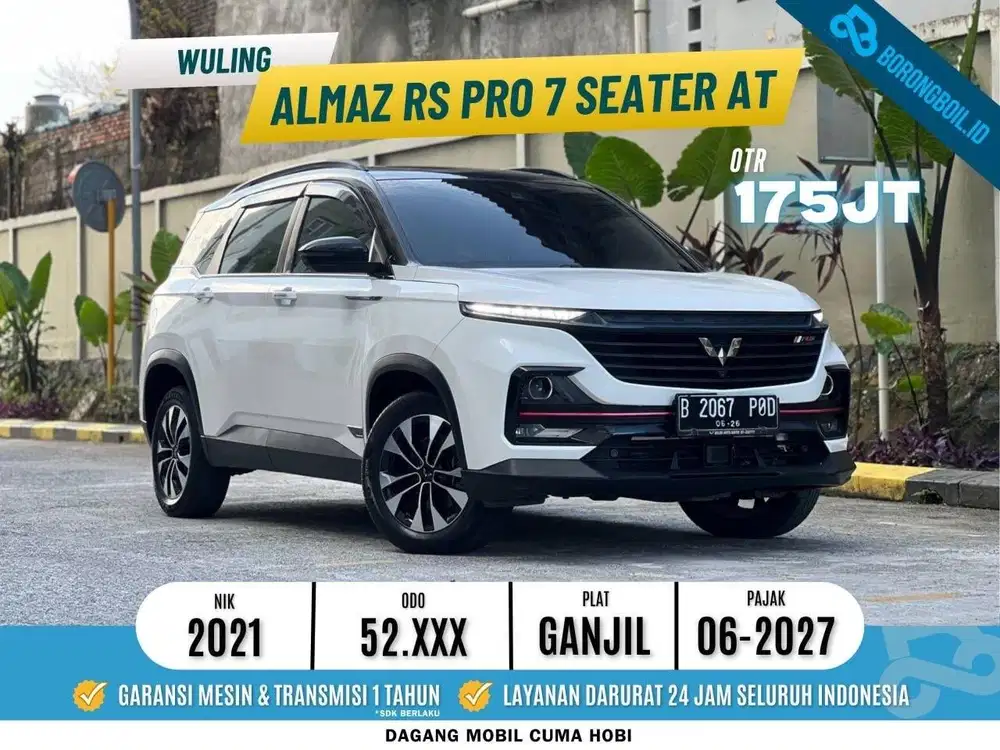 ALMAZ RS PRO 7 SEAT AT 2021 PUTIH FAVORIT