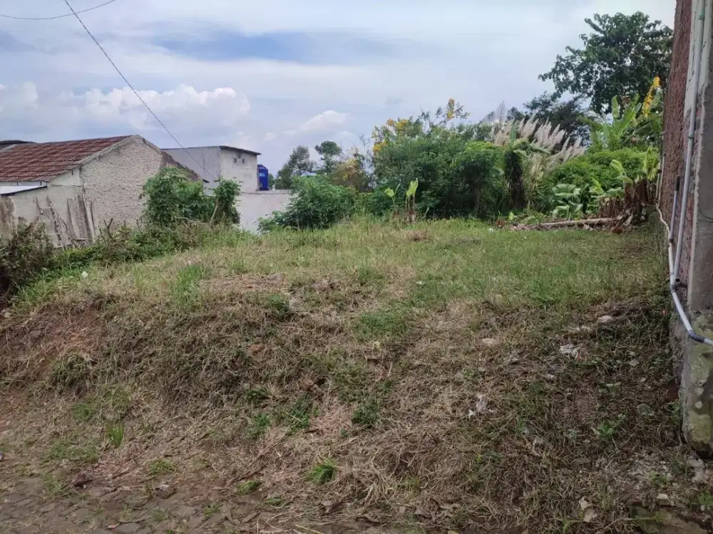 tanah kavling dalam komplek rama biru asri cinunuk