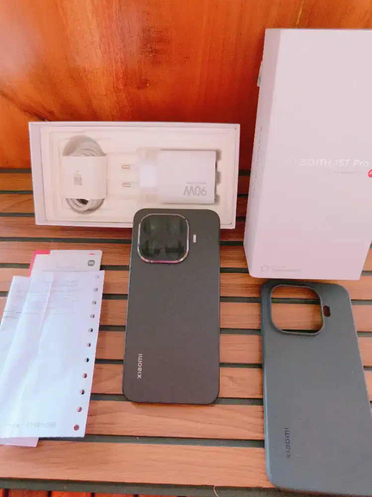 Xiaomi 15T Pro 5G 12/512 Black Mulus Fullset Ori Garansi Panjang