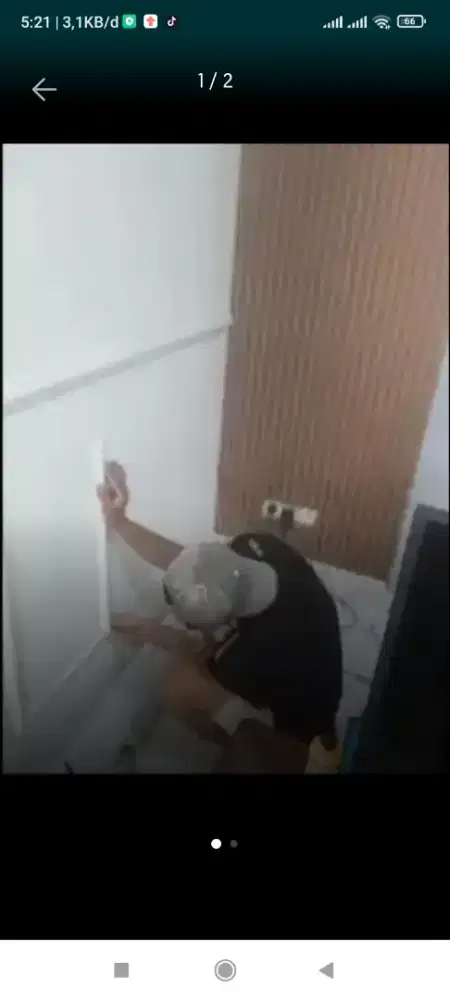 Tukang bangunan harian dan borongan