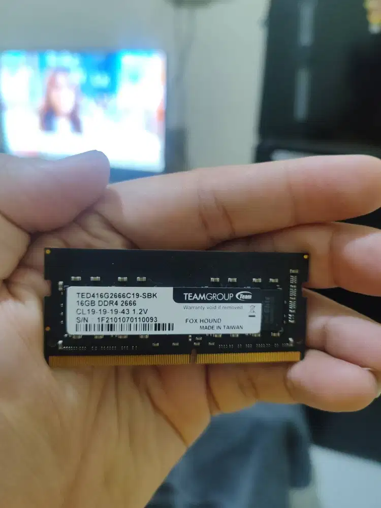 SODIM / RAM Laptop GDDR4 16GB Teamgroup