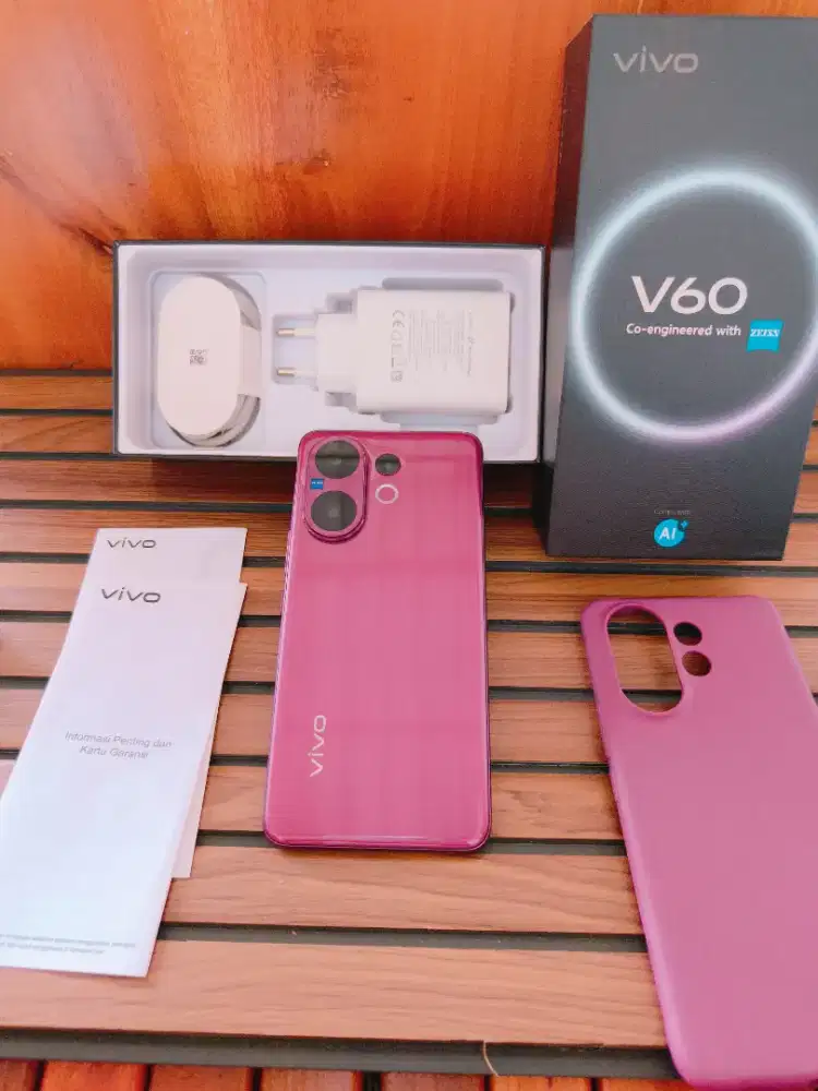 Vivo V60 5G 8/256 Mulus Fullset Ori Garansi Panjang