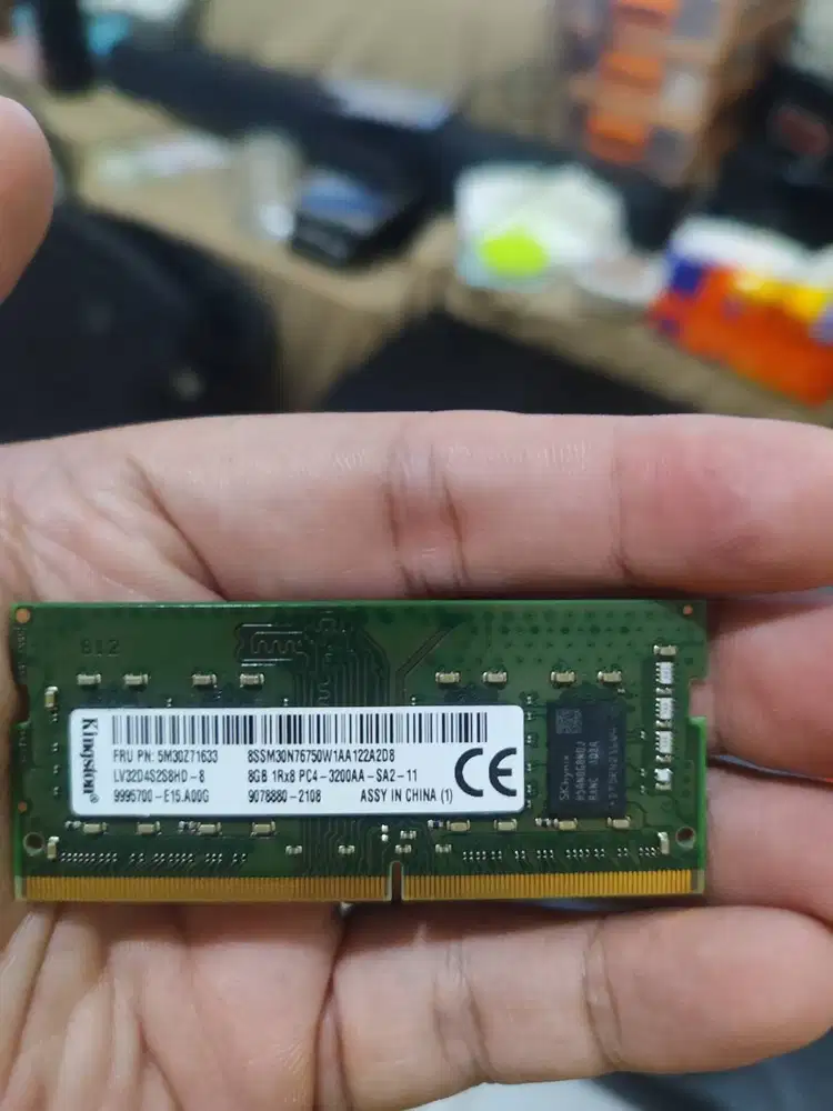 Kingston 8GB RAM laptop 3200