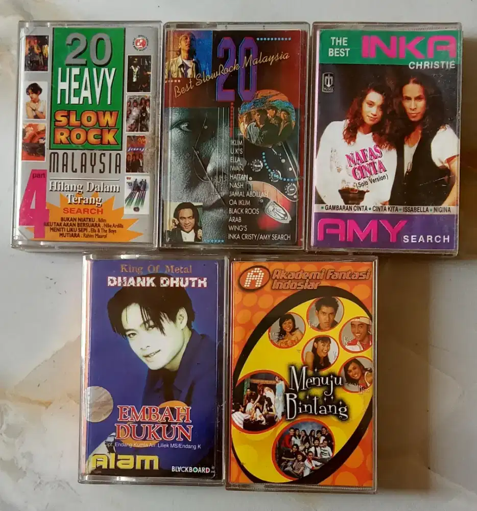 KASET ALBUM MALAYSIA & INDONESIA