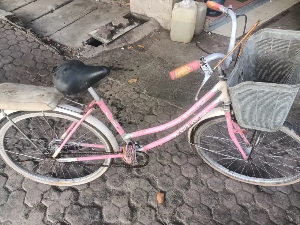 Sepeda mini uk26 rem pakem ban tebal semua