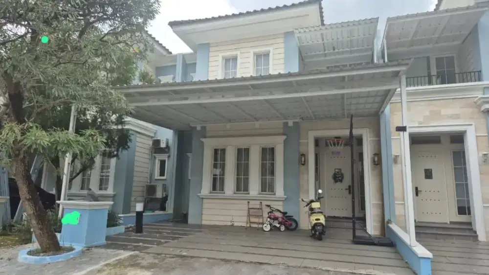 Rumah Full Furnish nyaman - Suvarna Sutera, belakang Santa Laurensia