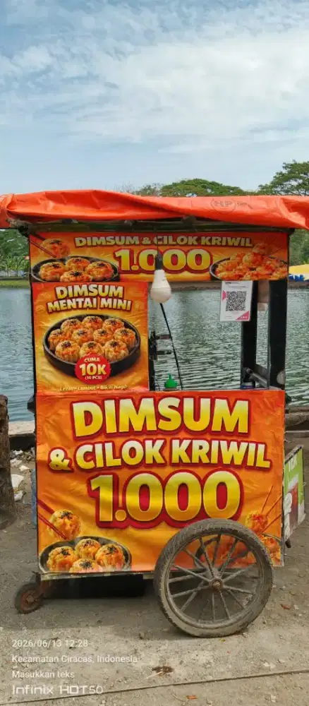 Dibutuhkan karyawan jualan gerobakan mangkal