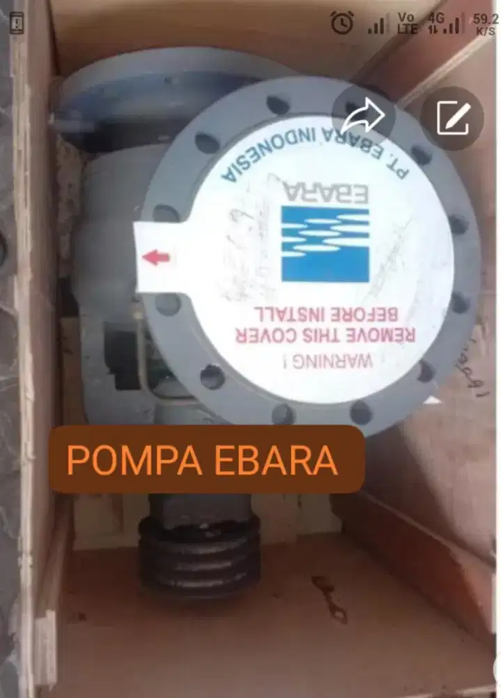 Pompa Ebara SZ200