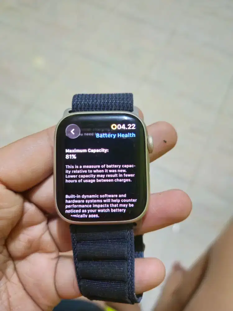 Dijual Apple Watch 7 45 MM Hitam