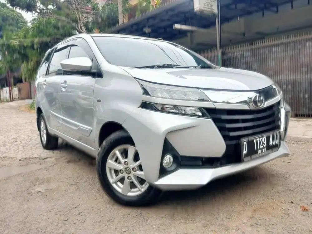 TOYOTA AVANZA G 1.3 MATIC 2021 SILVER KENDARAAN SEPERTI BARU