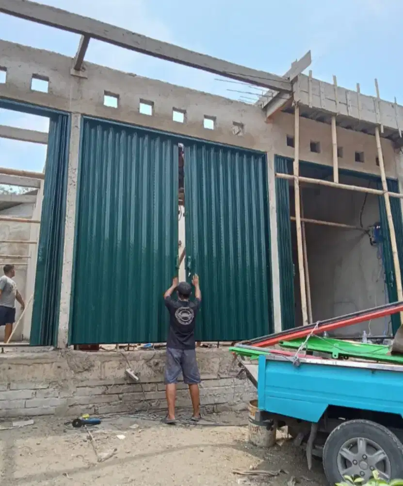 Tukang service rolling door dan folding gate murah