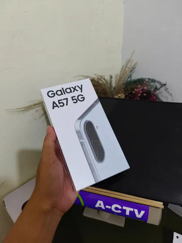 Samsung a57 5g iceblue 8/256gb baru new segel