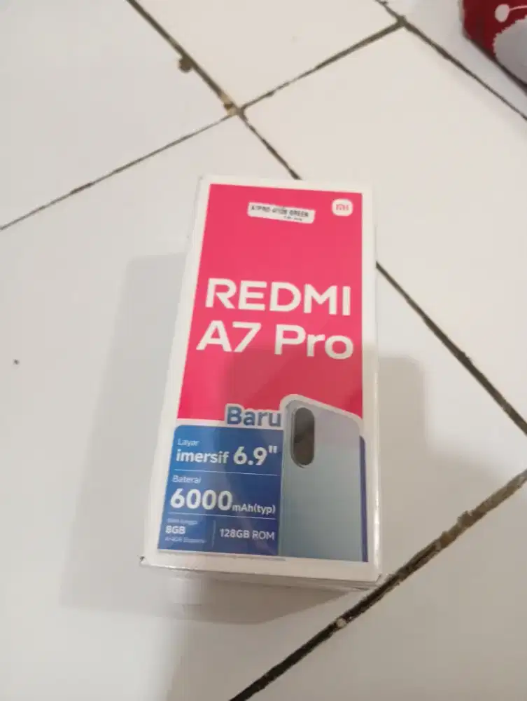 Redmi A7 pro 4+4/128 segel box