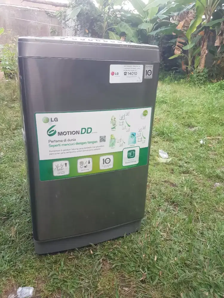 LG inventer otomatis model wf _s90D6 8,5 kg