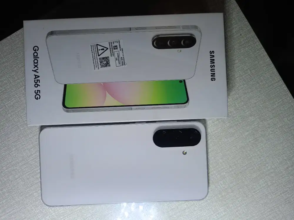 JUAL AJA HP SAMSUNG GALAXY A56 5G RAM 8/256 FULSET LIKE NEW