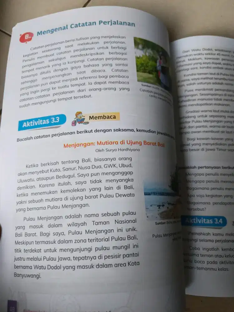 Buku Baru Bahasa Indonesia kelas 6SD Quadra