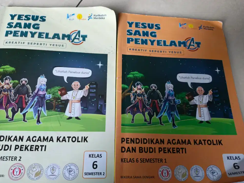 Buku agama Katolik kelas 6SD Yesus Sang Penyelamat