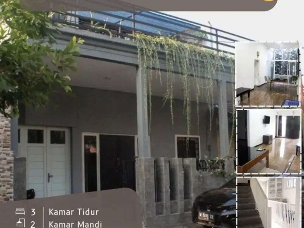 Rumah dijual di tunjungsekar kawasan SUHAT UB Kuliner 3KT 1,1M Rooftop