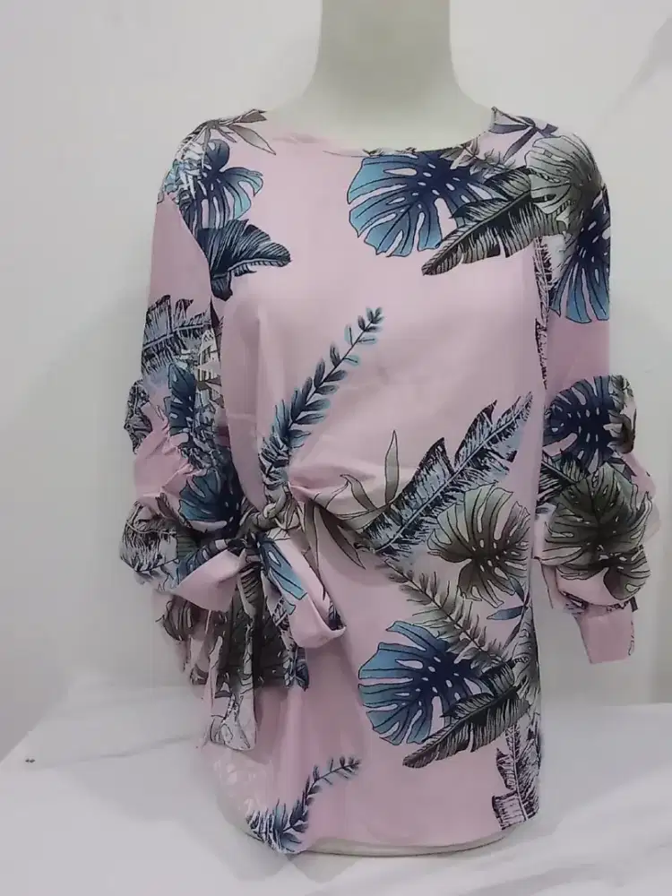Pink blouseee flower