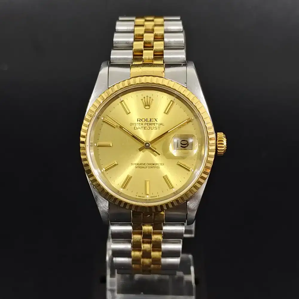 [For Sale] Rolex Datejust 36mm Two-Tone Champagne Dial Jubilee