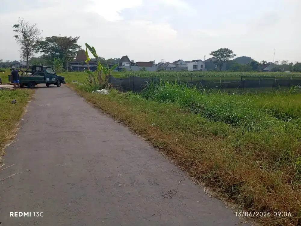 Disewakan tanah cocok untuk kost kostan Utara pamelaa 7 Purwomartani