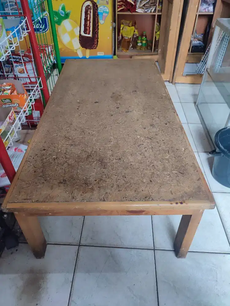 Jual meja bekas rumah makan lesehan
