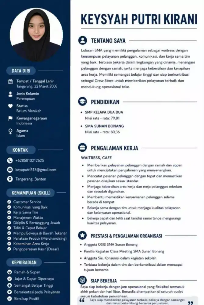 Looking for a job