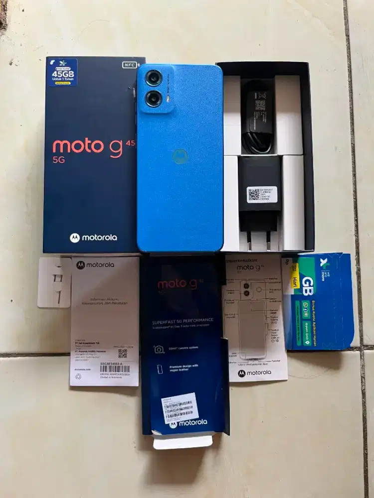 Motorola Moto G45 5G (8/256GB) Fullset Like New