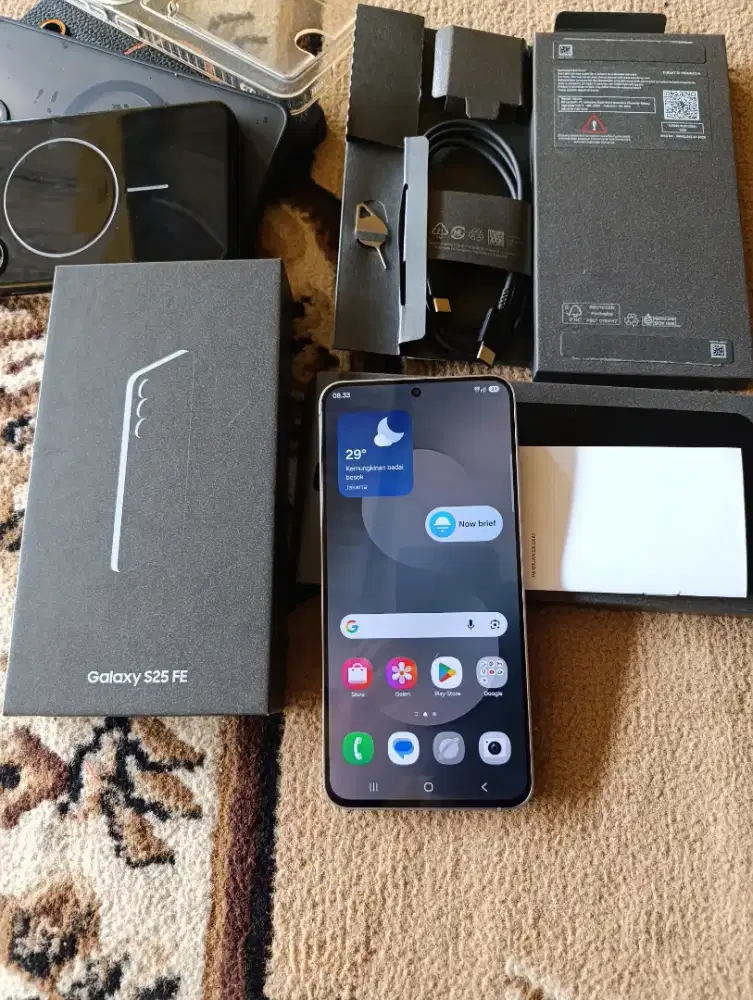 Samsung Galaxy S25 FE 8/256GB Jetblack Mulus Fullset