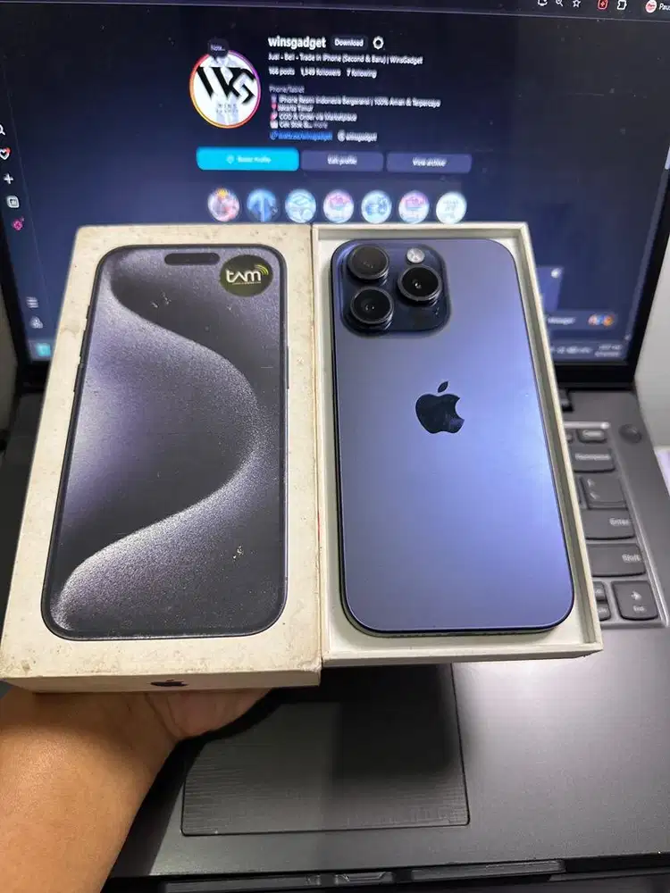 iPhone 15 Pro 128gb ibox